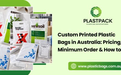 Custom printed plastic bags in Australia: pricing, minimum order and how to order